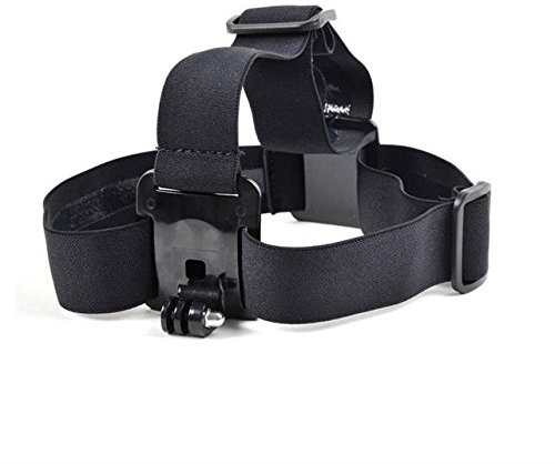 Digicharge Adjustable Elastic Head Strap Compatible For Gopro Hero13 Hero12 Hero11 Max Hero10 Hero9 / DJI Osmo Action 5 / Session Mini Hero 13 12 11 Mini 10 9 8 Band Mount Akaso Apexcam Action Camera