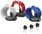 Master Lock 8127EURTRI Lucchetto Bici, Chiave, 1.8 m Cavo, Esterno, Set di 3, Pack Famiglia, Ottimo per Proteggere Bicicletta, Skateboard, Passeggino, Falciatore, Attrezzature Sportive