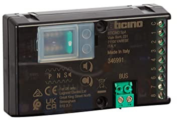 bticino, Türsprechanlagen-Einbaulautsprecher für Audio-Sprechanlagen mit der 2-Draht Technik, 346991