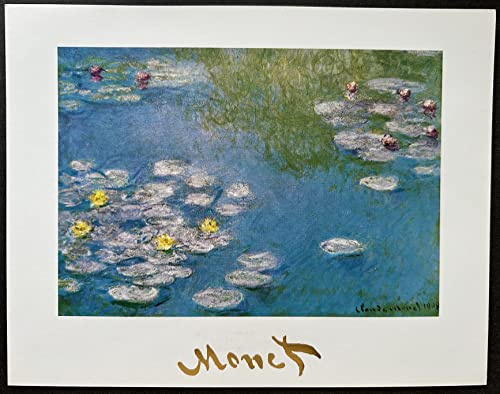 Claude Monet – Die Seerosen – 30 x 24 cm zeigt/Poster