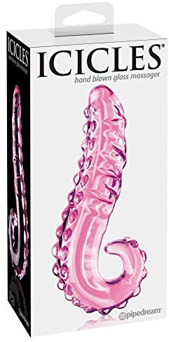 Icicles #24 Hand Blown Glass Massager
