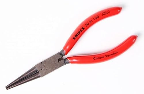 Knipex Pince à Long Bec N 3031140 Électriciens Pinces Électrique Rond 140 mm Pinces