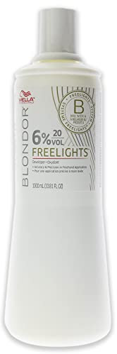 Wella Blondor Freelights 6 prozent Oxidationsmittel, 1000 ml, 1er Pack, (1x 1000 ml)