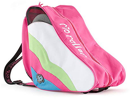 Rio Roller Roller Skate Bag, Unisex Adults’ Canvas and Beach Tote Multicolour (Skate), 24x15x45 cm (W x H L)