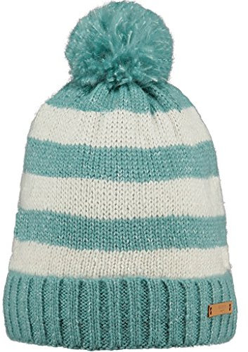 Barts Damen Strickmütze Meuse Beanie, Mehrfarbig (Bicolore Turchese E Bianco), UNI