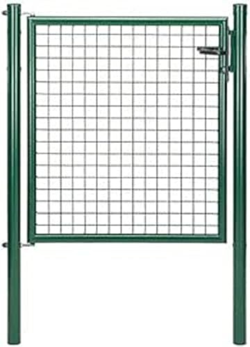 Alberts 600136 Wellengitter-Einzeltor | verschiedene Breiten und Höhen | grün | Breite 100 cm | Höhe 100 cm