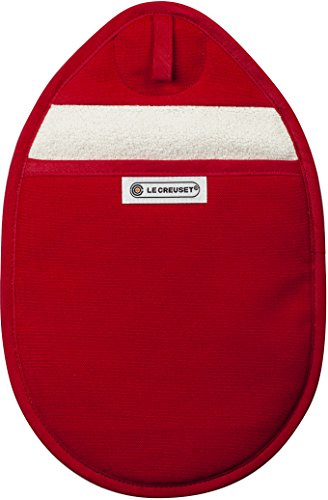 Le Creuset Topflappen, 100% Baumwolle, 12.5 in / 32 cm lang, Cerise, 95002700060000