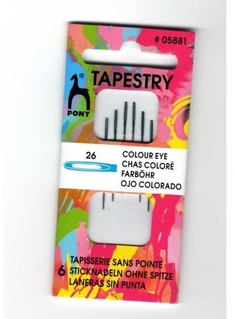 Pony Agujas codificadas: Tapiz 26, Multicolor