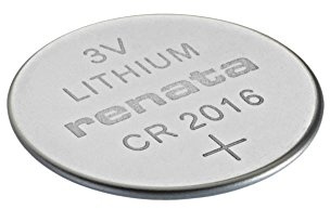 Renata Lithium Computer Batteries, One Size BatteriesSize: 2016