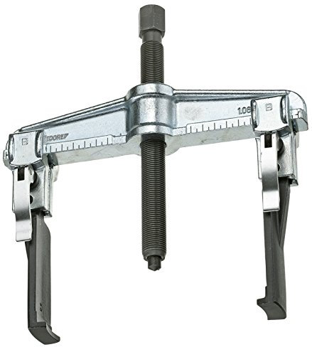 GEDORE Schnellspann-Abzieher 2-armig mit schlanken Haken 160x150 mm, 1 Stück, 1.06/S2-E