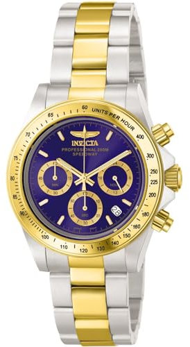 INVICTA Men's Chronograph Quarz Watch with Stainless Steel Strap 3644