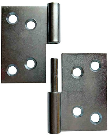 Aushebescharnier vz Links 60 x 80 x 2,0 mm/Pck a 2 Stück