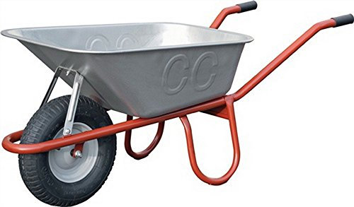 Tiefmuldenkarre ALLCAR 100l Luftrad auf Stahlblech felge demont.CAPITO