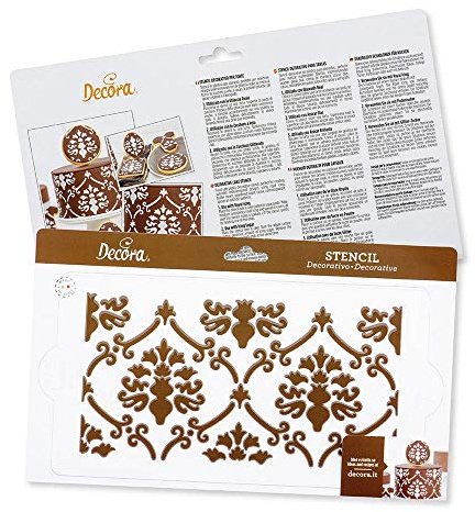 DECORA 9271003 Schablone BAROCK 15X30CM