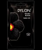 Dylon hand dye velvet black 12