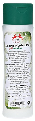 Pferdesalbe FM Sport plus Minze, 250 ml