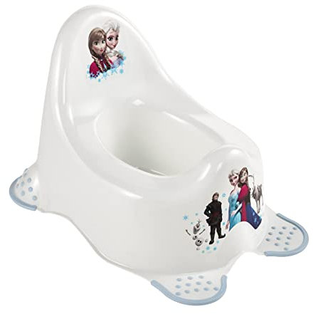 keeeper Disney Frozen Babytopf, Ab ca. 18 Monate bis ca. 3 Jahre, Anti-Rutsch-Funktion, Adam, Weiß