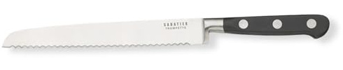 Richardson Sheffield Sabatier Trompette brödkniv, silver