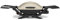 Weber Q2000 Gasgrill, 54 x 39cm Grillfäche, portabler BBQ Grill, 1 Brenner, mit ausklappbaren Seitentischen, 2-geteilter porzellanemaillierter Guss-Grillrost - Titanium (53060079)