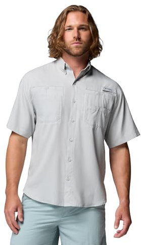 Columbia Men's PFG Tamiami II Short Sleeve Sun Protection Fishing Shirt
