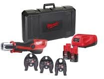 Milwaukee Akku- Presswerkzeug, M12HPT/2.0 Ah U-Set