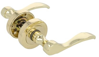 Amig - Set di Maniglie con Maniglia e Rosetta - Modello Yaltarz - Realizzato in Acciaio Laccato Lucidato - Misura: 52mm - Quadratino di 6 mm