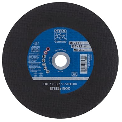 PFERD 475690 Steelox Leistungs-Linie SG Trennscheiben, EHT, 3.2mm x 230mm, 25 Stück