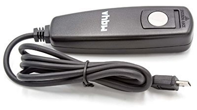 vhbw Wired Remote Control Shutter Release compatible with Sony CyberShot DSC-HX300, DSC-HX400, DSC-HX400V, DSC-HX50 camera