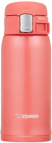 Zojirushi SM-SA36-BA Mug en acier inoxydable 12-Ounce rose corail