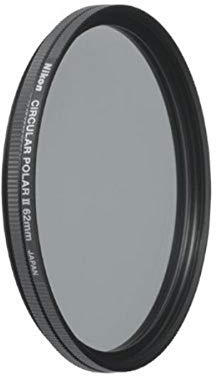 Nikon FTA11501 - Filtro polarizador para Nikon 62 mm, Negro