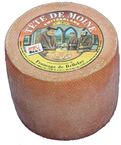 Original Aoc Tete de Moine Suiza Mönchkopf Queso Queso Entero Aprox. 900G