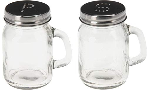 Della Cucina Peper in Zout Set Mason Jar