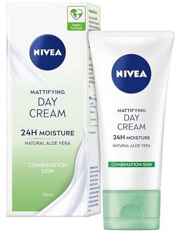 NIVEA 24H mattande dag fuktkräm med aloe vera, blandad och fet hy, 50 ml | Blandad och fet hud