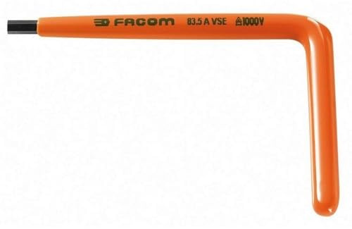 Facom 83.6AVSE - LLAVE MACHO ACODADA AISLADA 1000V 6 MM SERIE VSE