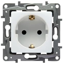 LEGRAND 664531 Niloe Schutzkontak-Steckdose Berührungsschutz