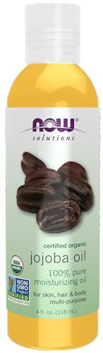 NOW Solutions Organic Jojoba Essential Oil, 4-Ounce