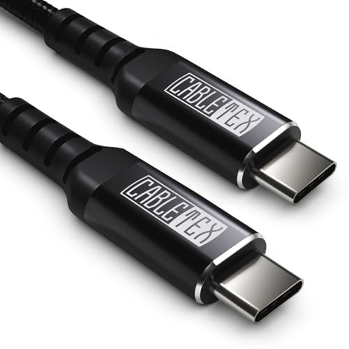 USB C Kabel auf Typ C USB 3.2 I 3 Meter lang I Ladekabel Datenkabel I USB 3.2 Gen1 Computer und Smartphones I Für MacBook Pro, Galaxy, S9+, S10+, Huawei P20 Pro, OnePlus 3