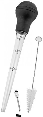 Judge kalibriert Bratenspritze, schwarz, 33 cm