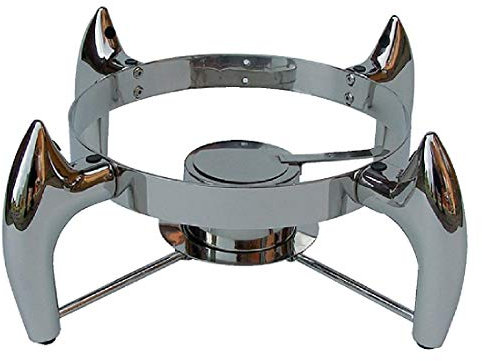 APS 12396 Edelstahlrahmen mit Brenner für Chafing Dish, Geeignet für GLOBE (12399)