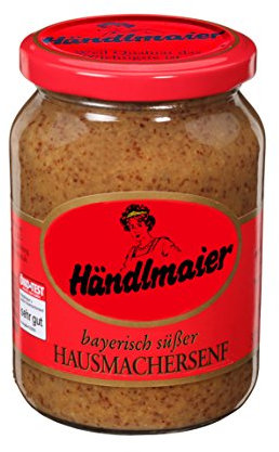 Händlmaier's Handmade mustard sweet glass,335 ml (1er Pack)