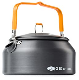 GSI Outdoors - Halulite Teekessel 1 Quart, Backcountry Kochgeschirr seit 1985