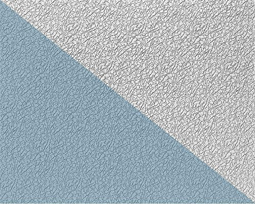 Vliestapete zum Überstreichen EDEM 80306BR70 XXL form-stabile dicke Tapete crash-putz-optik streichbar weiss 26,50 qm