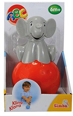 Simba 104015666 - ABC Steh-auf-Figur, 2-Sortiert