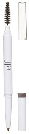 e.l.f. Instant Lift Brow Pencil, Dual-Sided, Precise, Fine Tip, Shapes, Defines, Fills Brows, Contours, Combs, Tames, Natural Brown, 0.18 g (Pack of 1)