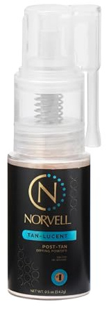 Norvell Post Sunless Tan-Lucent Talc Free Tinted Drying Powder 0.5 oz – Finishing Powder for Flawless Spray Tan, Absorbs Moisture, Prevents Streaks & Enhances Color