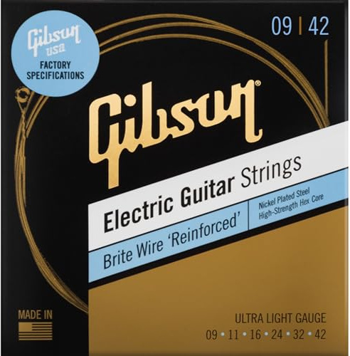 SEG-BWR9 Brite Wire Reinforced 09-42 - E-Gitarrensaiten