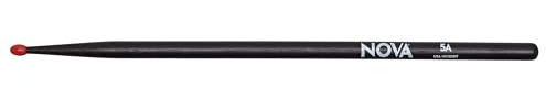 Vic FIrth - NOVA Drumsticks - 5AN - Nylon Tip - Black