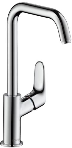 hansgrohe Wasserhahn Focus (Armatur mit Auslauf Höhe 240mm, ohne Ablaufgarnitur) Chrom