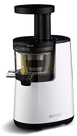 BioChef Atlas Extracteur de Jus - slow juicer, extracteur à rotation lente, compact et silencieux, système de protection des enzymes (EPT)