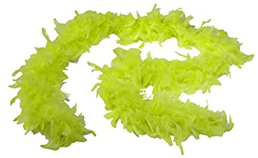 Generique - Fluo-gelbe Federboa